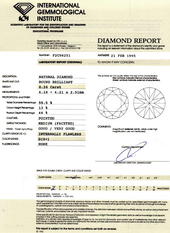 Foto 9 - Der Beste Diamant 0,26ct der Beste Brillant, IGI, D5841