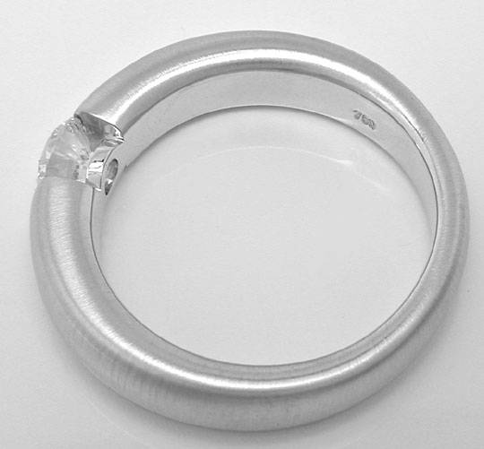 Foto 3 - Brillant-Spann Ring Diamant 0,50ct 18K Weißgold, S3856